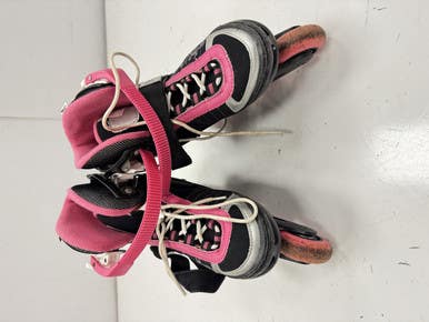 Used Roller Hockey Skates Pink Adjustable 11860-S000305222