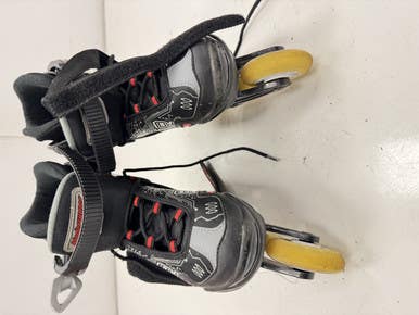Used Bladerunner Roller Hockey Skates Black Adjustable 11860-S000305221