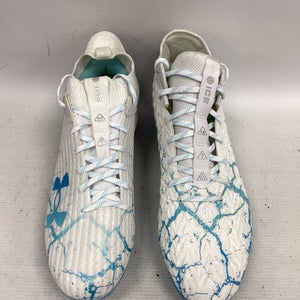 Used Under Armour Adult FB Cleats White Senior 10.5 11851-S000046488