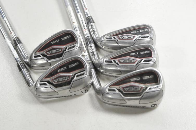 Adams Idea A12 OS 7-PW,GW Iron Set Regular Flex RH Performance 85g Steel #216209