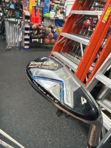 Used Tour Edge HOT LAUNCH Mens Hybrid Club LH 4 Hybrid 11337-S000486357