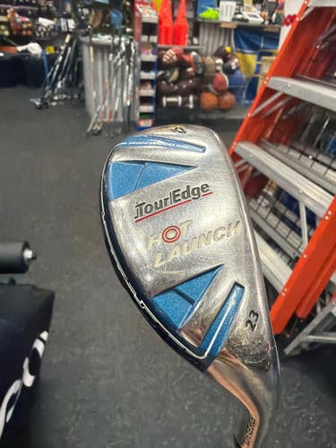 Used Tour Edge HOT LAUNCH Mens Hybrid Club RH 4 Hybrid 11337-S000486355