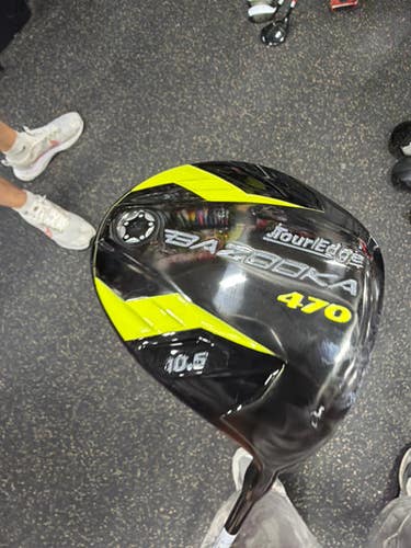 Used Tour Edge BAZOOKA 470 BLACK Mens Driver RH 10.5 Degree 11337-S000486317