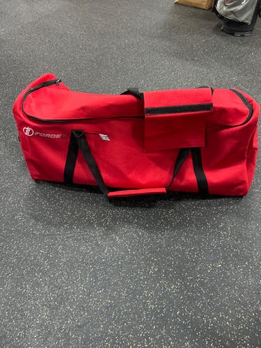 Used F FORCE BB/SB Player Carry Bag Red 11337-S000486286