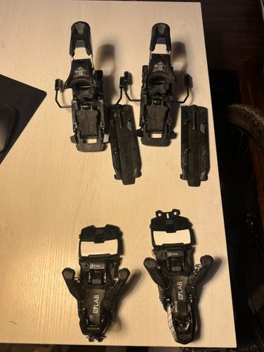 Salomon Shift Alpine Touring Ski Bindings 110 mm Brake Width Max Din 13 (Used)