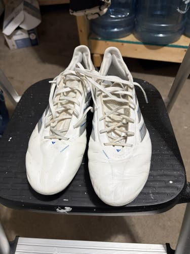 White Men's Size M 10.5 (W 11.5) Adidas Copa Cleats (Used)