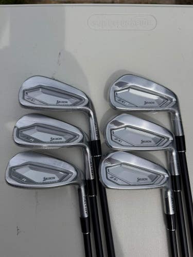 Srixon ZXiR Iron Set 6-PW, AW KBS PGI 60 Regular Flex Standard NEW