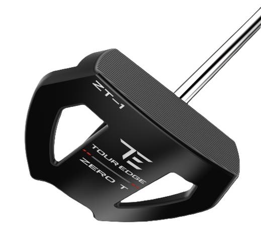 Tour Edge Zero Torque ZT-1 Putter (Mallet, Center Shaft) Milled 2026 NEW