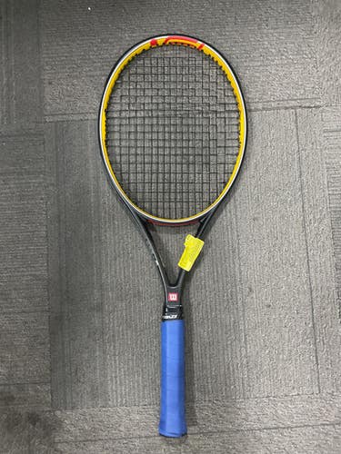 Used Wilson PRO STAFF TOUR 95 Adult Tennis Racquet Yellow 4 1/2" 11614-S000236440