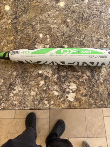 2017 DeMarini CF Zen (Green Goat) (-10) 22 oz 32"