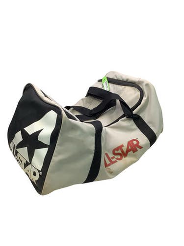 Used All Star CATCHERS DUFFLE BAG BB/SB Team Catcher Bag Grey 11347-S000269119