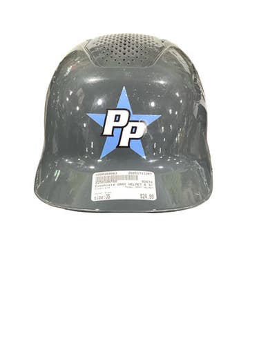 Used Evoshield GRAY HELMET Batting Helmet No Mask Grey One Size 11347-S000269063