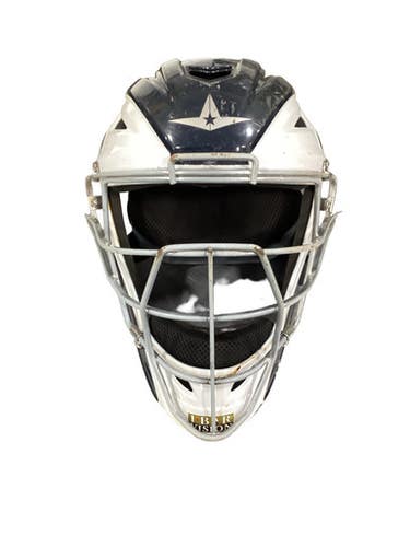 Used All-Star I BAR VISION Catchers Mask Navy And White 11347-S000269058