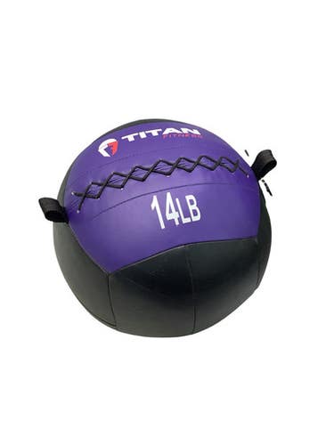 Used Titan Fitness Medicine Ball Black 14 lb 11347-S000268960