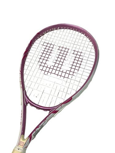 Used Wilson HOPE 4 1/4 TENNIS RACKET Womens Tennis Racquet Pink 4 1/4" 11347-S000268928