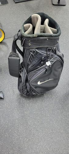 Used Nike 6 WAY CART BAG Mens Cart Bag Black 11497-C000157783
