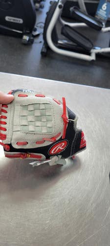 Used Rawlings 9.5 BB/SB Glove LH Throw Grey 9 1/2" 11497-C000157763