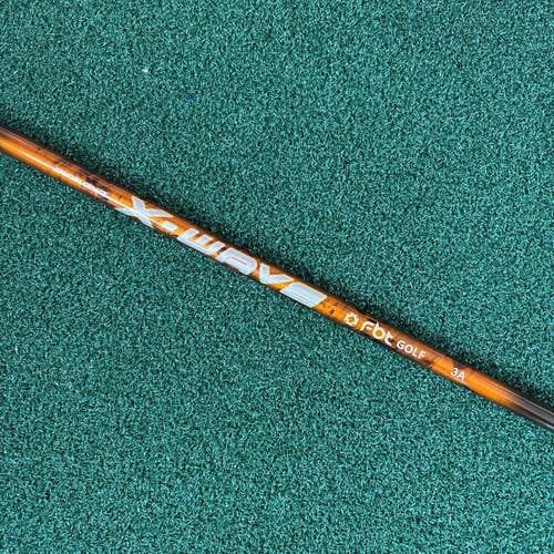 Diamond New X - Wave FBT Golf 3A Driver Shaft NEW Adapter & Grip PING
