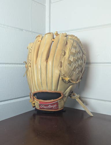 Rawlings Dave Winfield Vintage Youth Baseball Glove - Very 1/1 Unique Caricature
