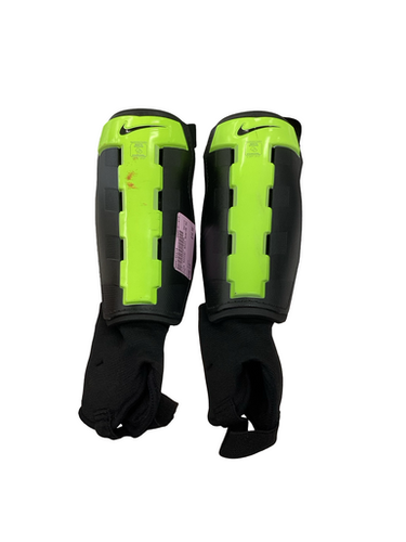 Used Nike Soccer Shin Guards Adult Black LG 11613-S000182214