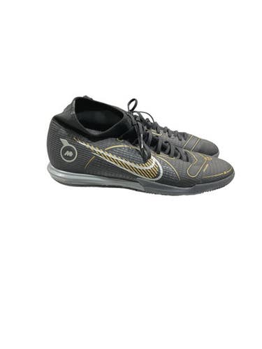 Used Nike Soccer Indoor Shoes Black Senior 8.5 11847-S000035387