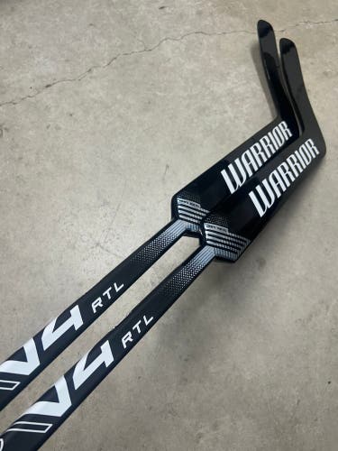2 PACK 26” Paddle Senior Warrior RV4 RTL Pro Stock Goalie Stick (New) Pro Stock
