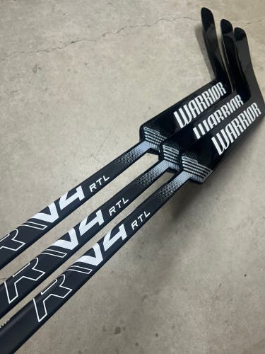 4 PACK 26” Paddle Senior Warrior RV4 RTL Pro Stock Goalie Stick (New) Pro Stock