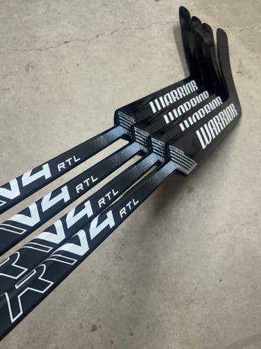 4 PACK 26” Paddle Senior Warrior RV4 RTL Pro Stock Goalie Stick (New) Pro Stock