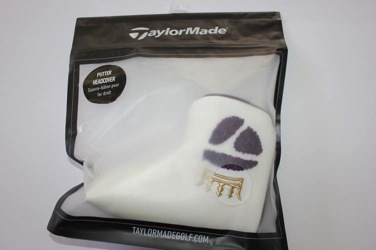 NEW TALYORMADE 2024 OPEN CHAMPIONSHIP BLADE PUTTER HEADCOVER - ROYAL TROON