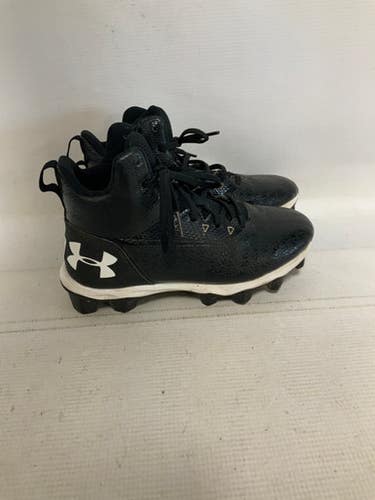 Used Under Armour BLACK HIGH PROFILE Jr FB Cleats Black Junior 03.5 11823-S000039142