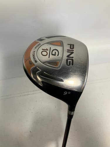 Used Ping G 10 Mens Driver RH 9.0 Degree 11823-S000039126