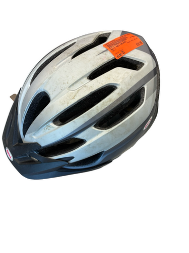Used Bell ADJ HELMET Bike Helmet Grey One Size 11682-S000132426