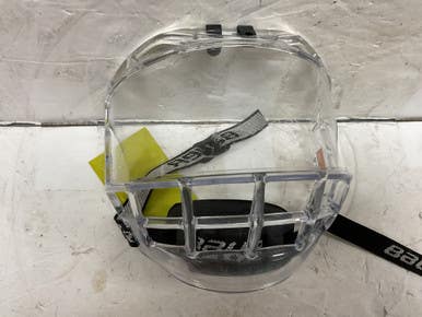 Used Bauer Concept 3 E16051JR Hockey Full Visor Clear One Size 11855-S000203572