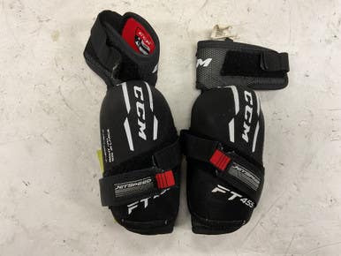 Used CCM JETSPEED FT455 Junior Elbow Pads Black And Red LG 11855-S000203560