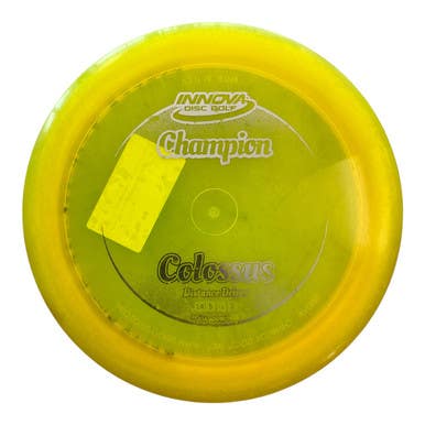 Used Innova COLOSSUS Disc Golf Driver Yellow 11450-S000510460