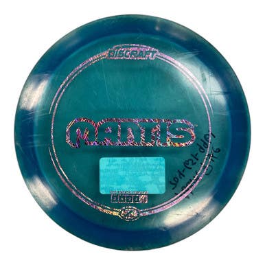 Used Discraft Z MANTIS Disc Golf Driver Royal Blue 11450-S000513235