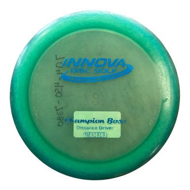 Used Innova CHAMP BOSS Disc Golf Driver Green 11450-S000513912