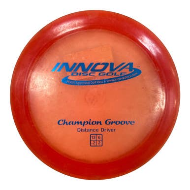 Used Innova CHAMP GROOVE Disc Golf Driver Orange 172g 11450-S000512716