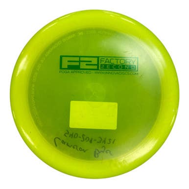 Used Innova F2 CHAMP WRAITH Disc Golf Driver Yellow 11450-S000510724