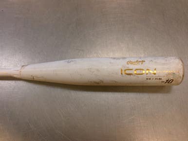 Used Rawlings ICON CARBON BB/SB USSSA 2 3/4 Bat 30" 11339-S000202082