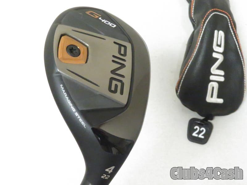 PING G400 Hybrid 22 4H Alta CB 70 Bronze Regular Flex +Cover