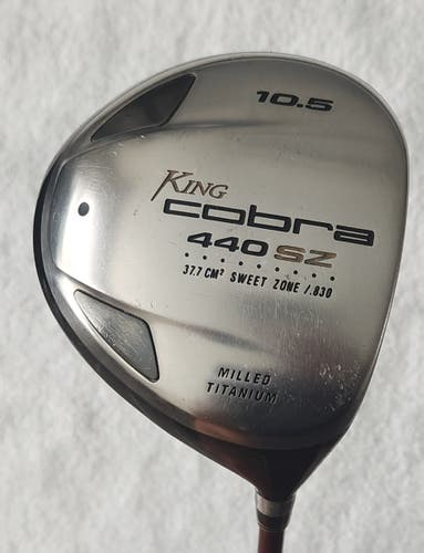 King Cobra 440 SZ Milled Ti Driver 10.5° RH; Graphite Shaft