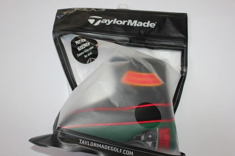 NEW TAYLORMADE 2025 OPEN CHAMPIONSHIP BLADE PUTTER HEADCOVER - ROYAL PORT RUSH
