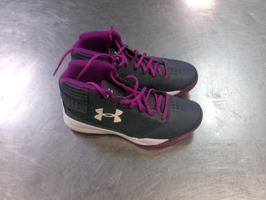 Used Under Armour Basketball Shoes Y Navy Blue Junior 06 11868-S000069440