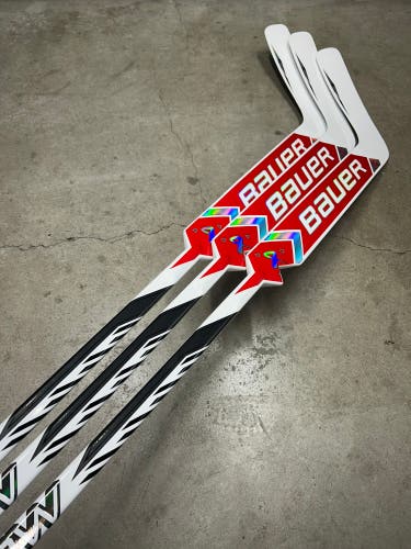3 PACK - 26” Paddle Senior Bauer Supreme Shadow Pro Stock Goalie Stick (New) Pro Stock