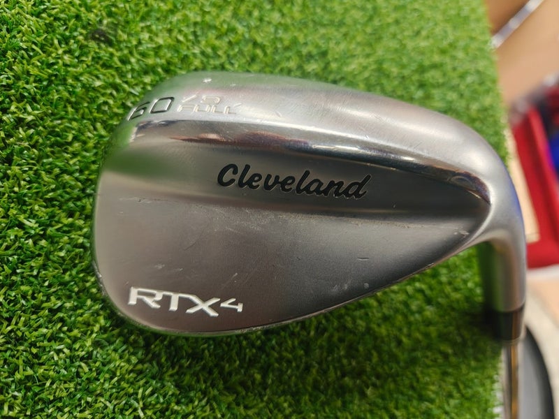 Cleveland RTX4 60 Degree Full Lob Wedge LW 60.09 S400 Stiff Flex Nice