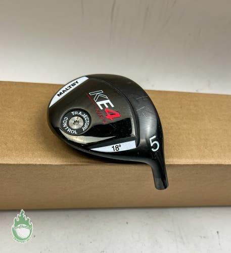 Used Right Handed Maltby KE4 Tour RC 5 Wood 18* HEAD ONLY Golf Club