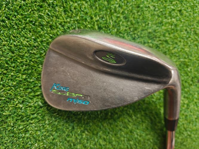 King Cobra M/50 50 Degree Gap Wedge GW Steel Shaft Wedge Flex