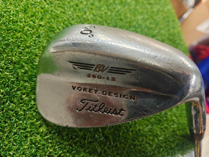 Titleist Vokey Design 260.12 60 Degree Lob Wedge LW Steel Shaft Wedge Flex