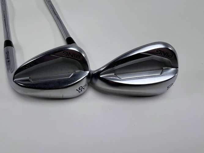 Ping Glide 3.0 Wedge Set 56* 12 60* 10 Black Dot Wedge Steel Mens RH